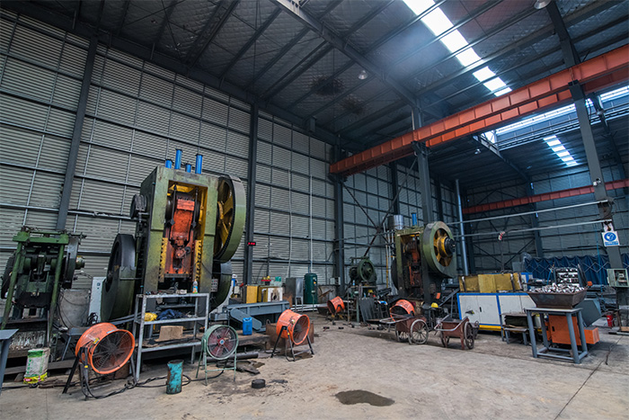 张家界网架配件-锥头加工车间